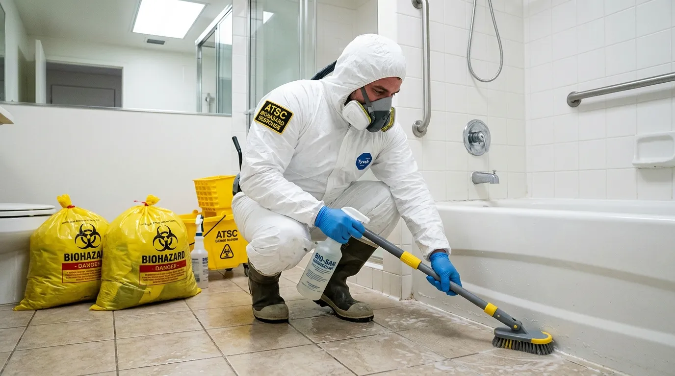 Decontamination equipment deployed for Blood Cleanup in Somers